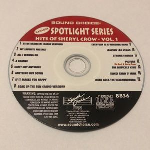 Sheryl Crow Karaoke CDG Sound Choice 8836